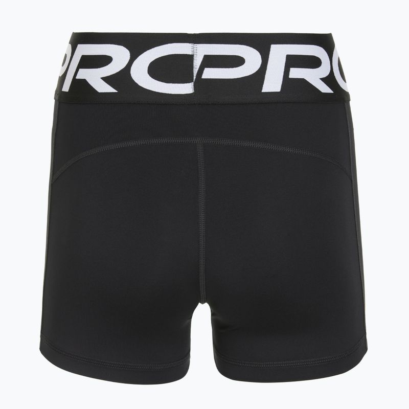 Women's shorts Nike Pro Sculpt High Waisted 3" Biker black/white 7