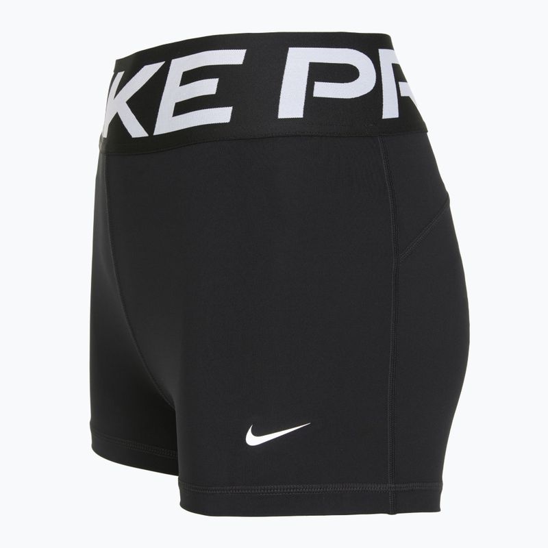 Women's shorts Nike Pro Sculpt High Waisted 3" Biker black/white 8