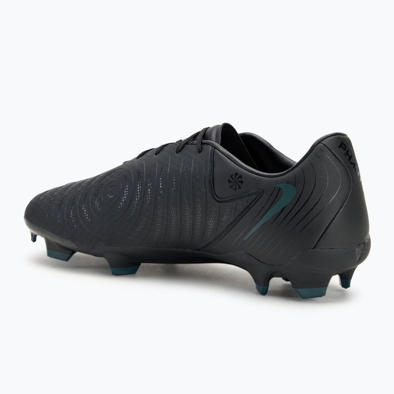 Nike Phantom GX II Academy FG/MG football boots black/deep jungle/black 3