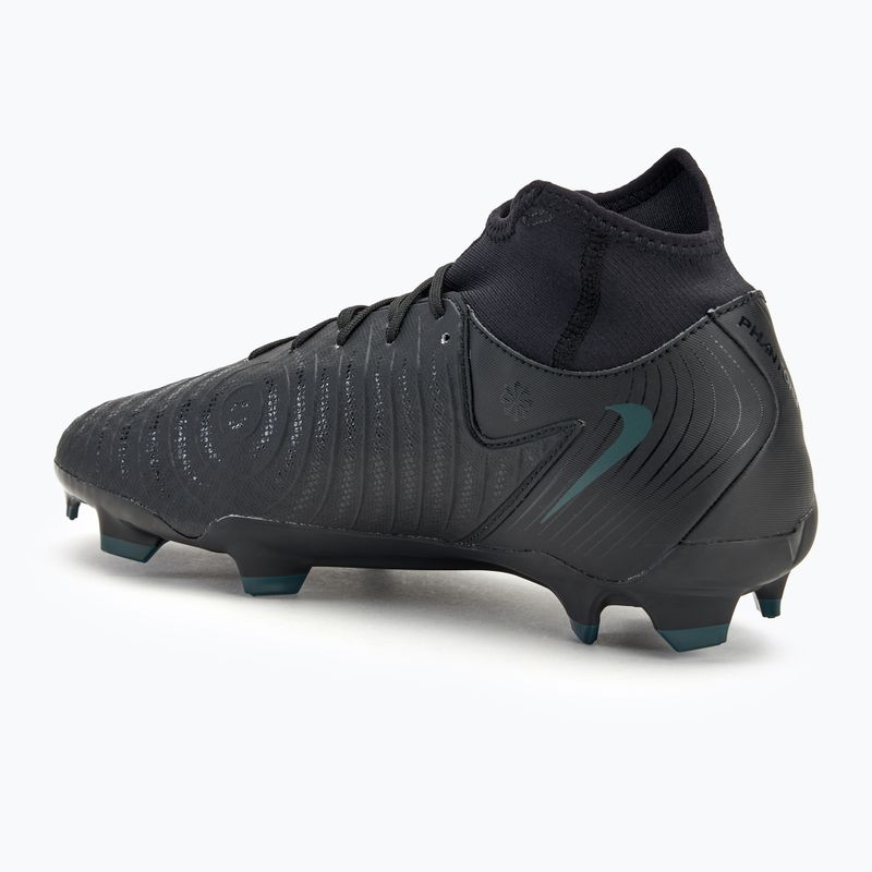 Nike Phantom Luna II Academy FG/MG football boots black/deep jungle/black 3