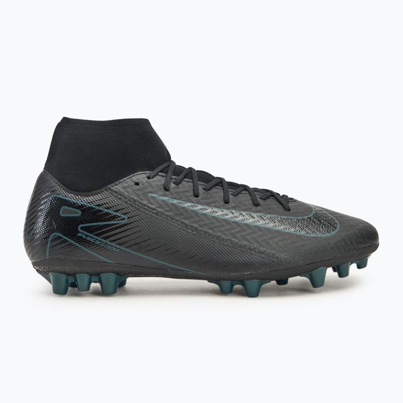Men's football boots Nike Mercurial Superfly 10 Academy AG black/deep jungle/black 2