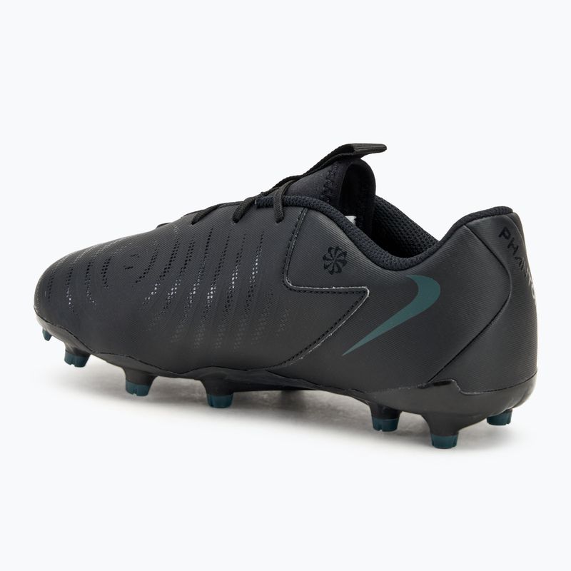 Nike Phantom GX II Academy FG/MG Junior football boots black/deep jungle/black 3