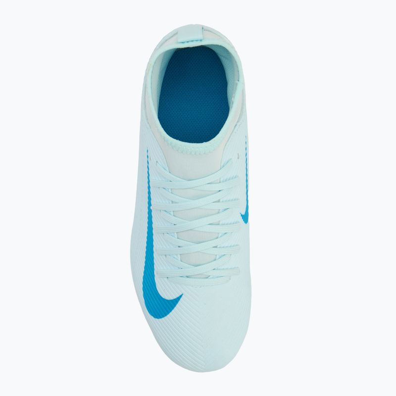 Children's football boots Nike Mercurial Superfly 10 Club FG/MG glacier blue/blue orbit 5