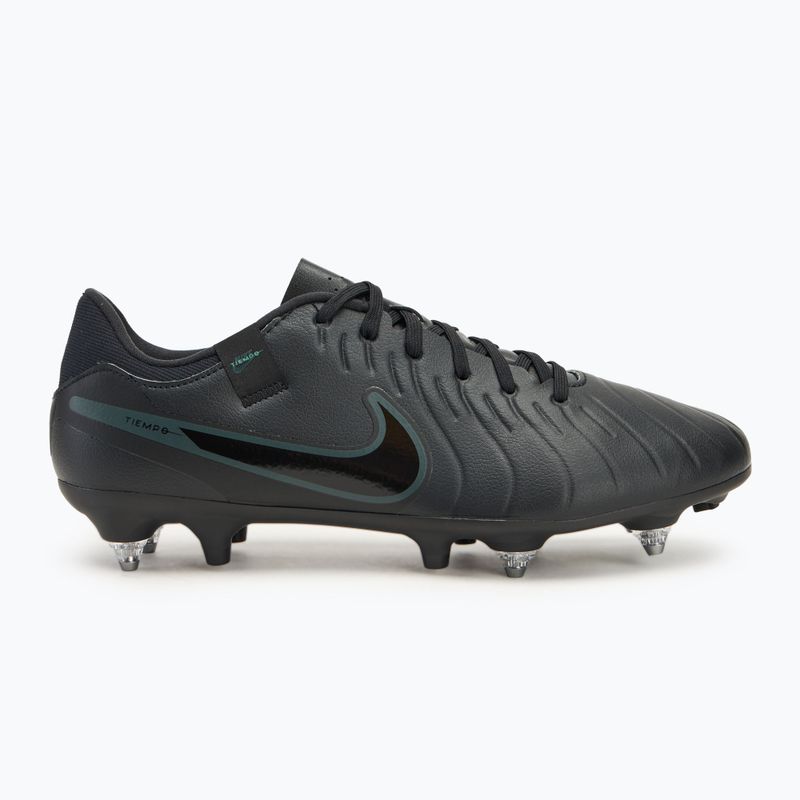 Men's football boots Nike Tiempo Legend 10 Academy SG-Pro black/deep jungle/black 2