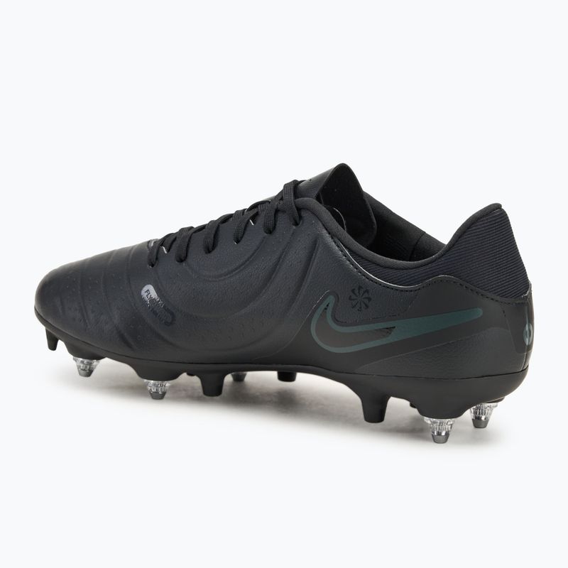 Men's football boots Nike Tiempo Legend 10 Academy SG-Pro black/deep jungle/black 3