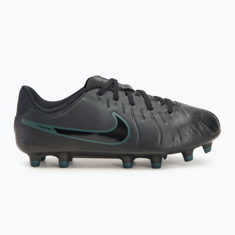 Nike Tiempo Legend 10 Academy FG/MG children's football boots black/deep jungle/black 2