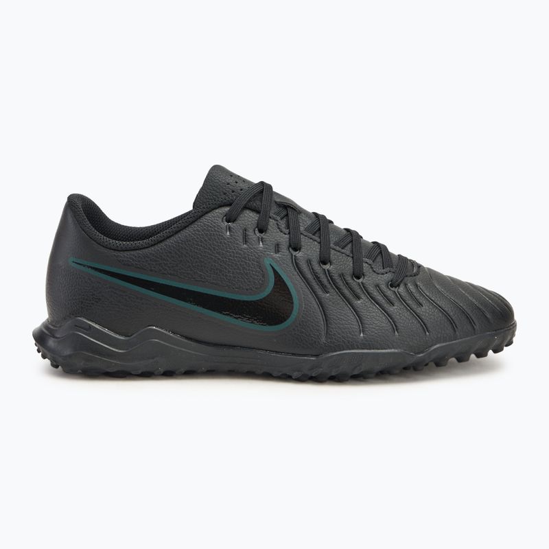 Men's football boots Nike Tiempo Legend 10 Club TF black/deep jungle/black 2