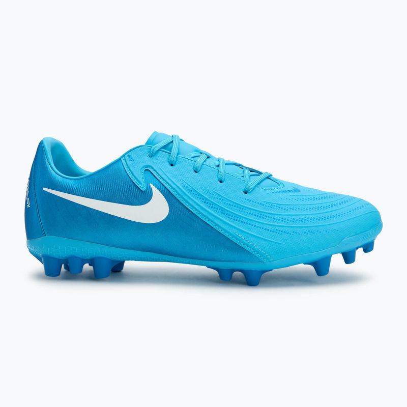 Men's football boots Nike Phantom GX 2 Academy AG blue fury / white 2