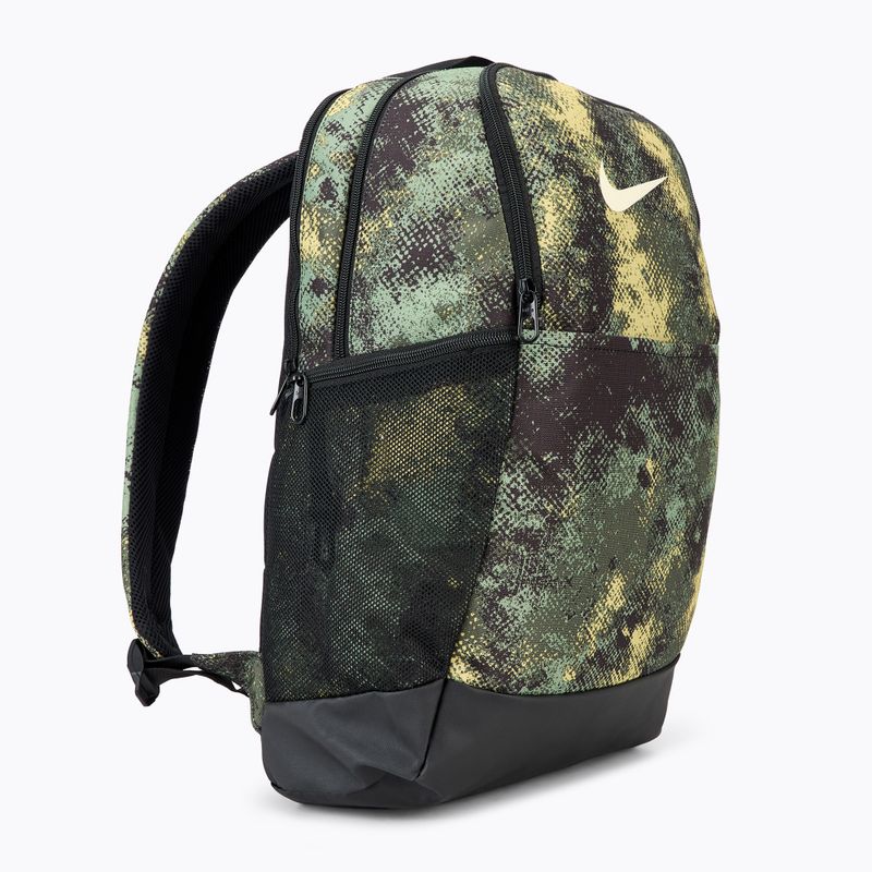 Nike Brasilia 9.5 24 l oil green/black/coconut milk training backpack 2