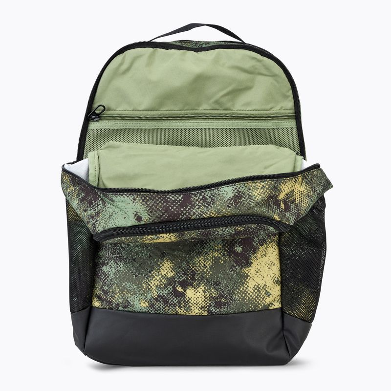 Nike Brasilia 9.5 24 l oil green/black/coconut milk training backpack 5