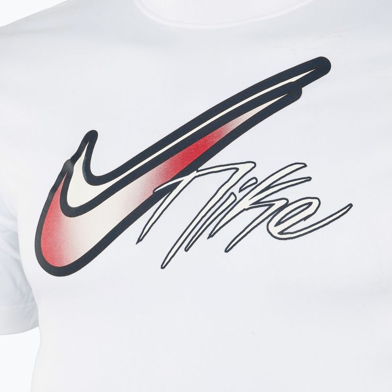 Men's Nike Dri-Fit Basketball T-shirt white 3