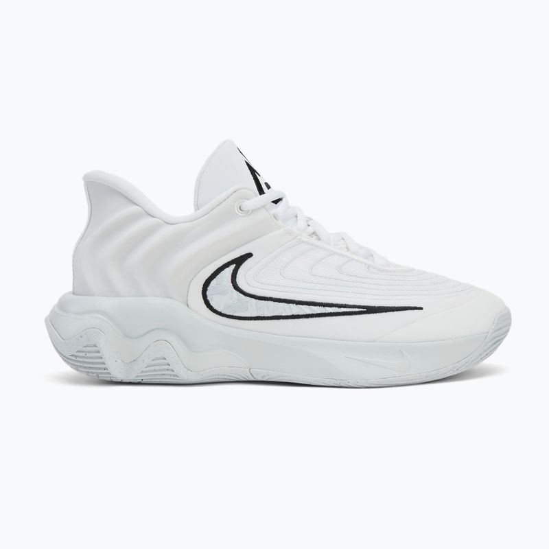 Nike Giannis Immortality 4 basketball shoes white/ pure platinum/ black 2