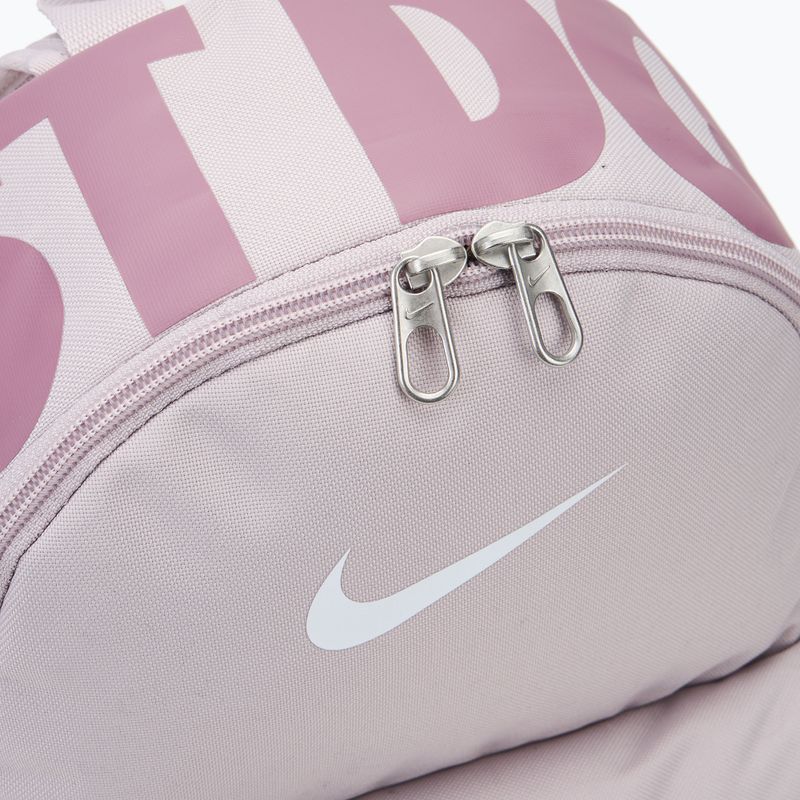 Nike Brasilia Just Do It Mini 11 l children's urban backpack platinum violet/plum dust/white 5