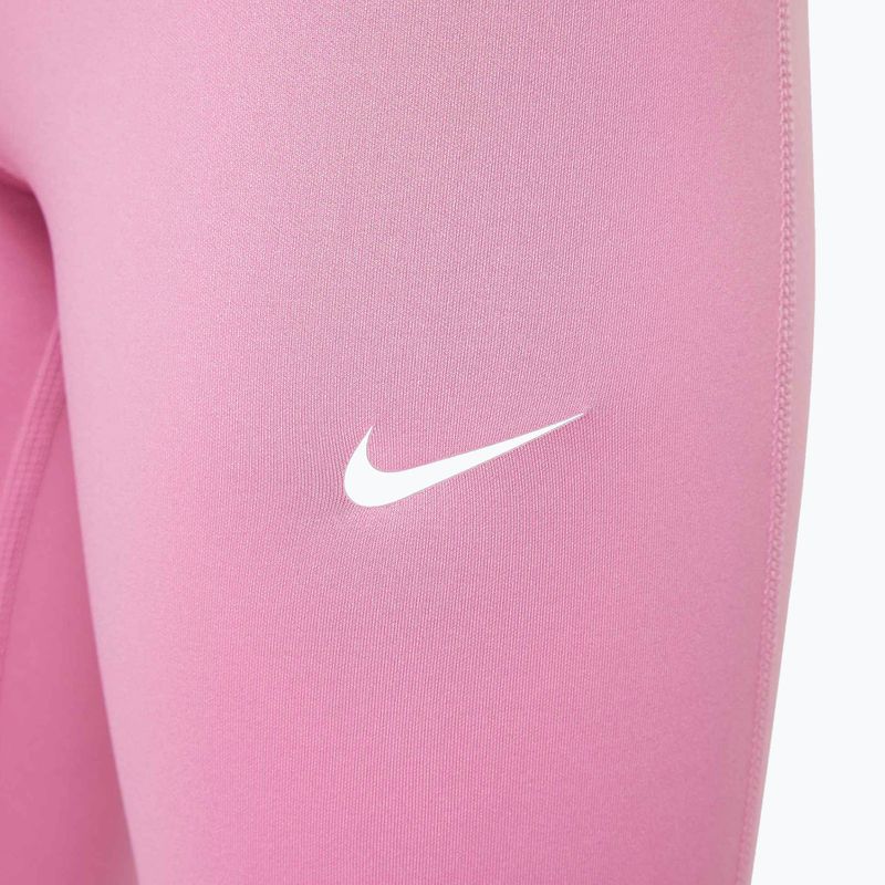 Kids' leggings Nike Pro Dri-FIT Magic Flamingo/White 5