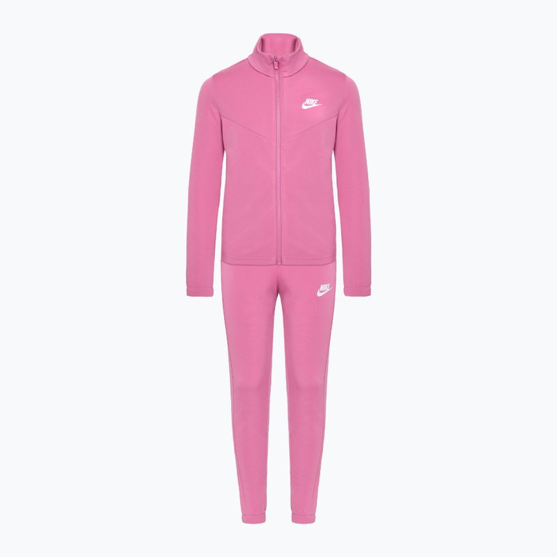 Nike Sportswear magic flamingo/ magic flamingo/ white children's tracksuit