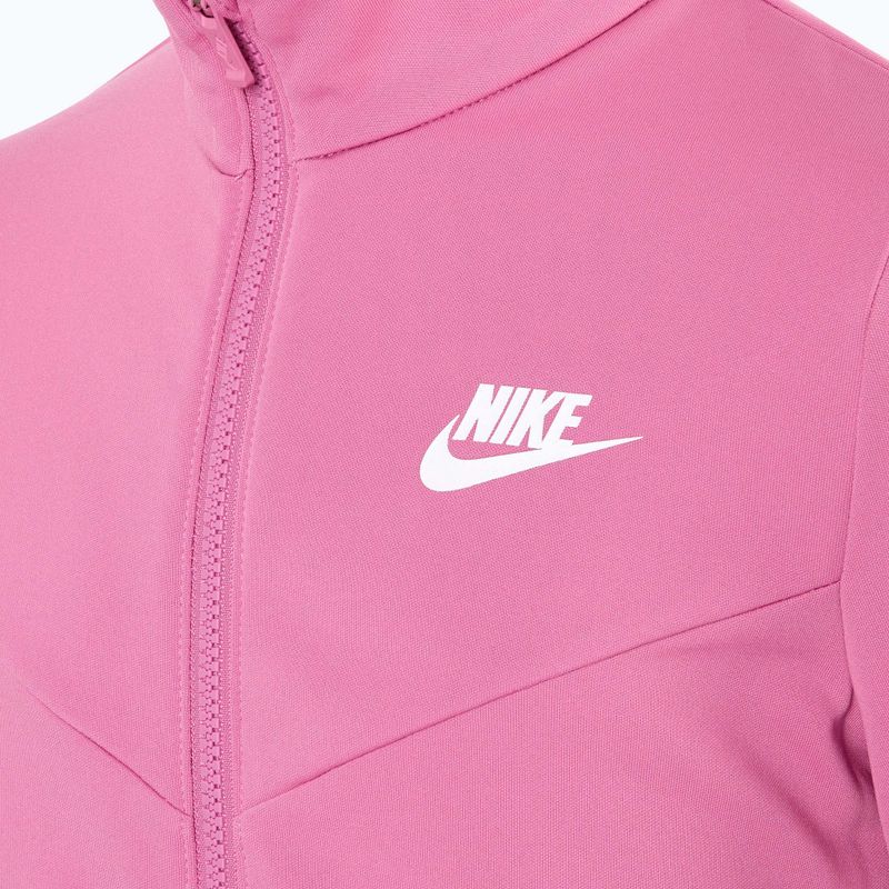 Nike Sportswear magic flamingo/ magic flamingo/ white children's tracksuit 4