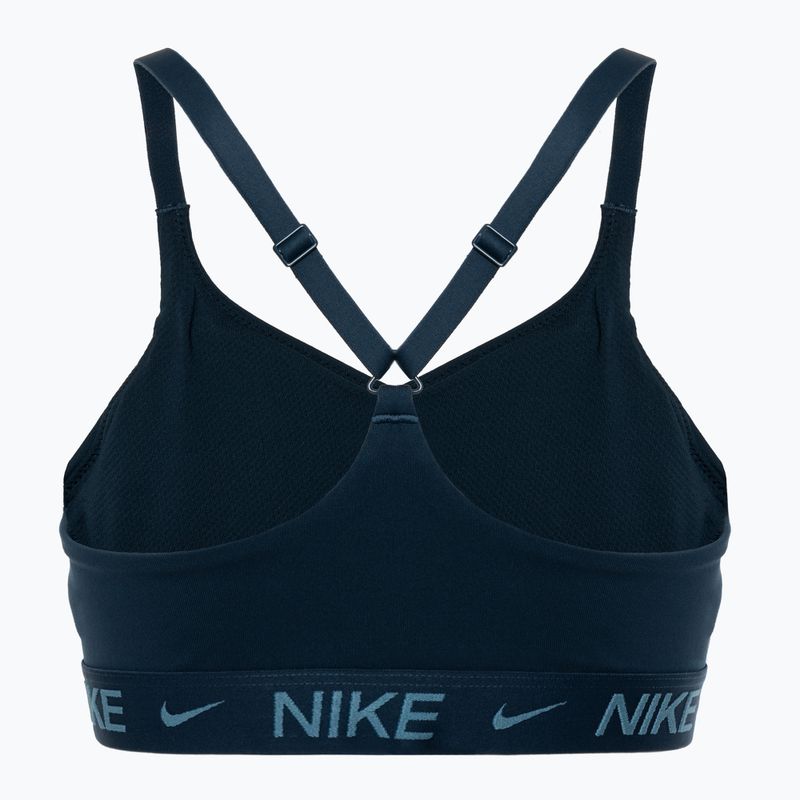 Nike Dri-Fit Indy Light Support training bra navy 2