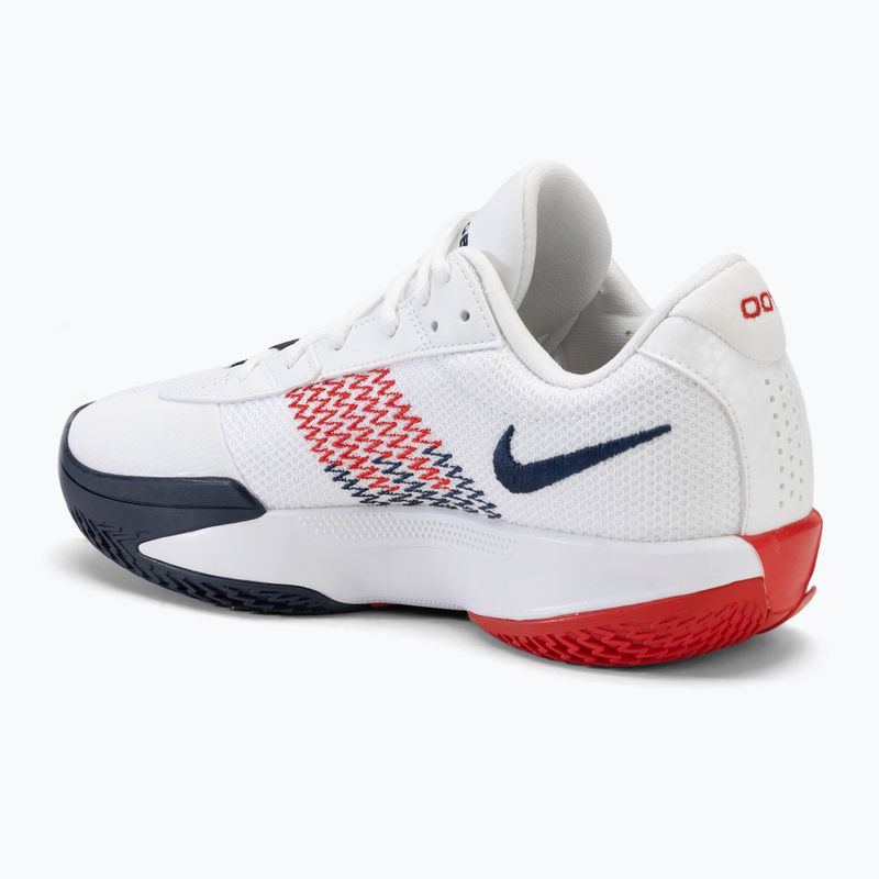 Men's basketball shoes Nike G.T. Cut Academy white/sport red/obsidian 3