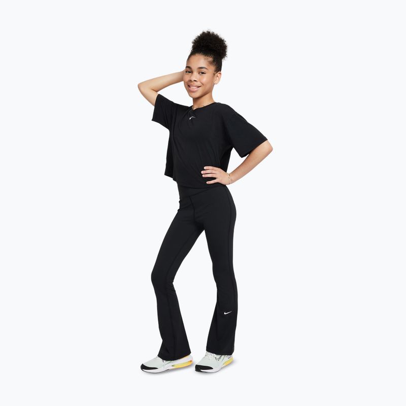 Children's trousers Nike One black/white 2
