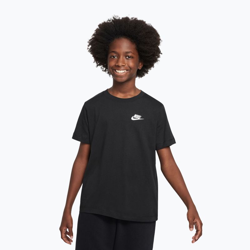 Children's T-shirt Nike Sportswear black 5