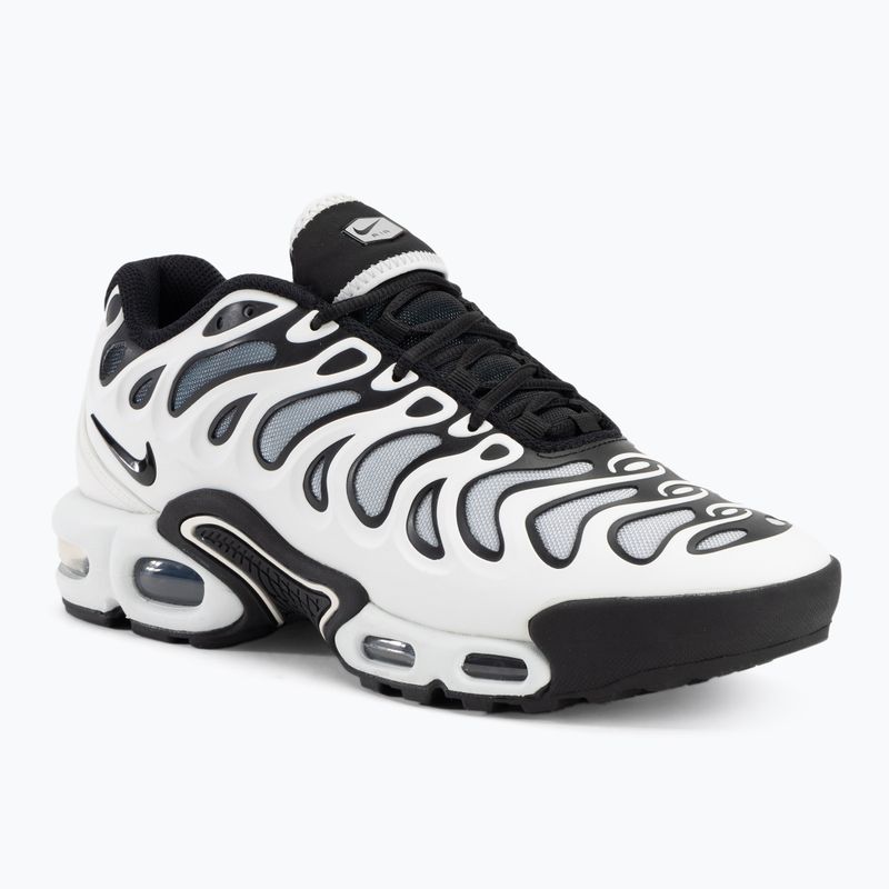 Men's Nike Air Max Plus Drift white/metallic silver/black shoes