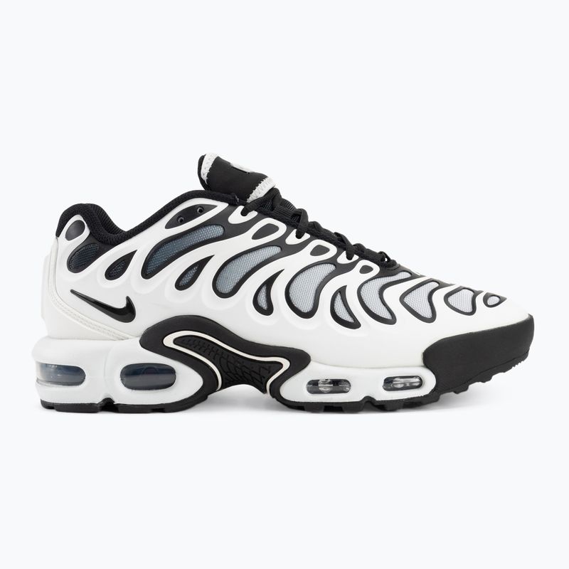 Men's Nike Air Max Plus Drift white/metallic silver/black shoes 2