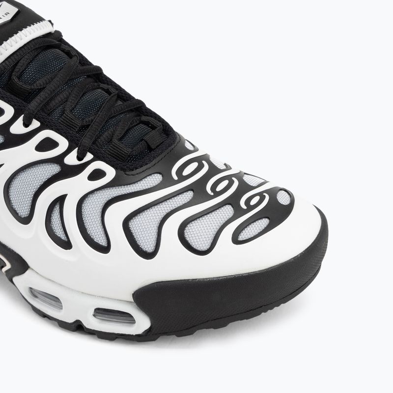 Men's Nike Air Max Plus Drift white/metallic silver/black shoes 7