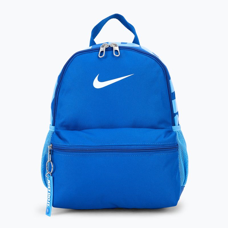 Nike Brasilia Just Do It Mini 11 l game royal/black children's urban backpack