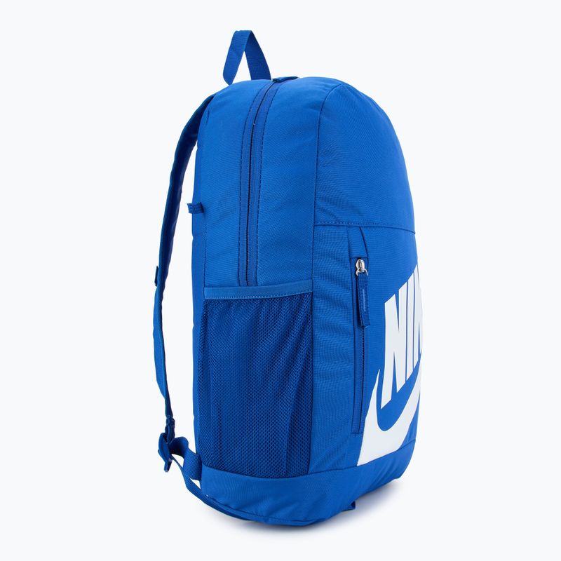 Nike Elemental 20 l children's backpack game royal/ game royal/ white 3