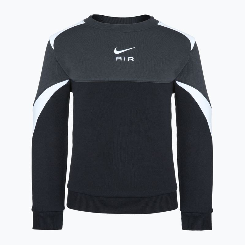 Children's sweatshirt Nike Air Crew black / anthracite / white / white