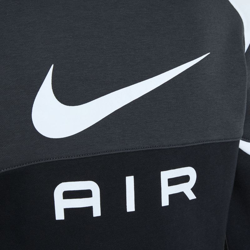 Children's sweatshirt Nike Air Crew black / anthracite / white / white 4
