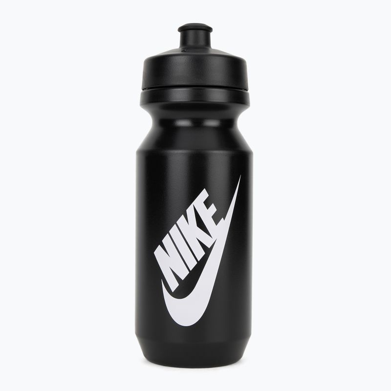 Water bottle Nike Big Mouth 650 ml black/white 2