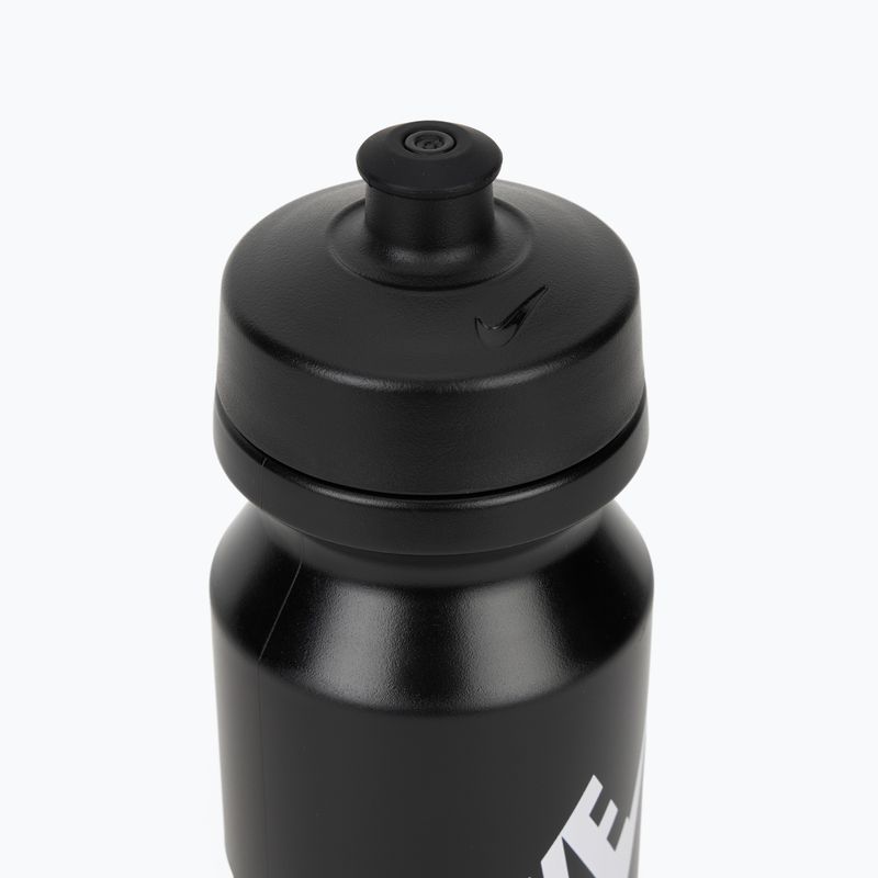 Water bottle Nike Big Mouth 650 ml black/white 4