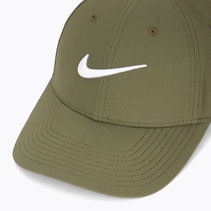 Baseball cap Nike Dri-FIT Club medium olive/white 3