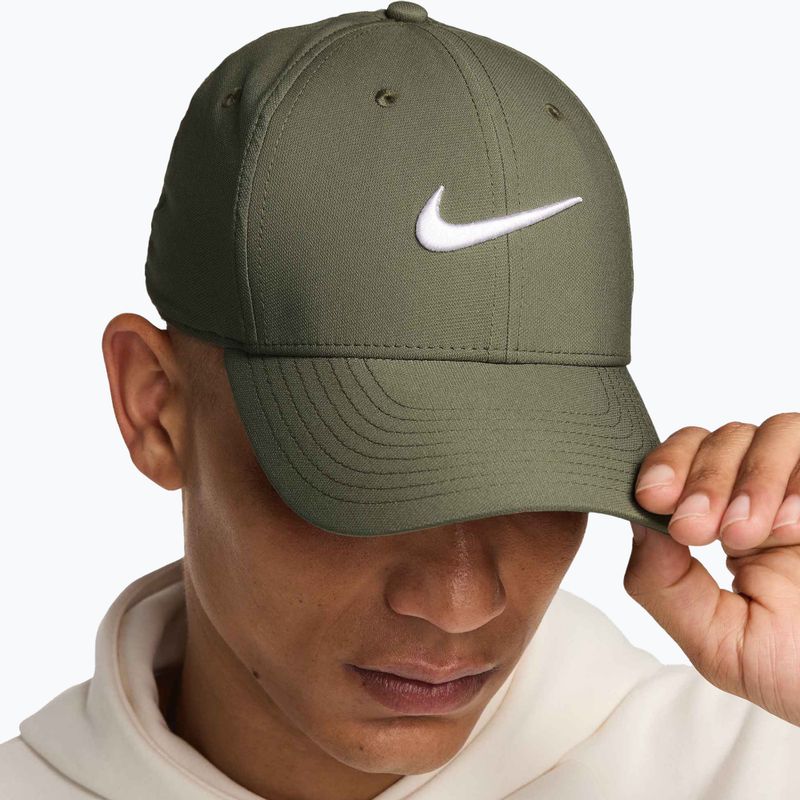 Baseball cap Nike Dri-FIT Club medium olive/white 8