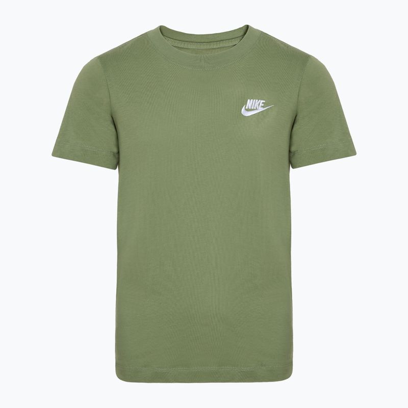 Nike Sportswear children's t-shirt oil green