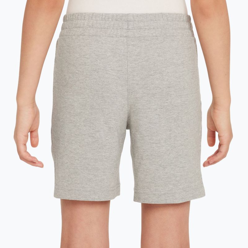 Children's shorts Nike Sportswear Club 6" dark grey heather/white 5