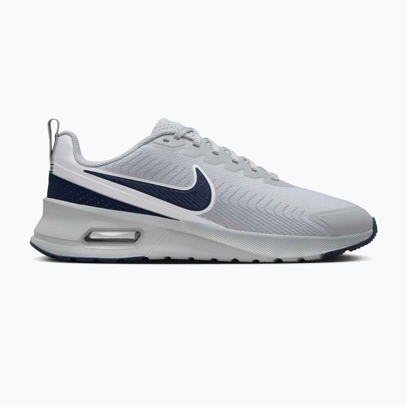 Men's shoes Nike Air Max Nuaxis light smoke grey/obsidian/cyber/white 8