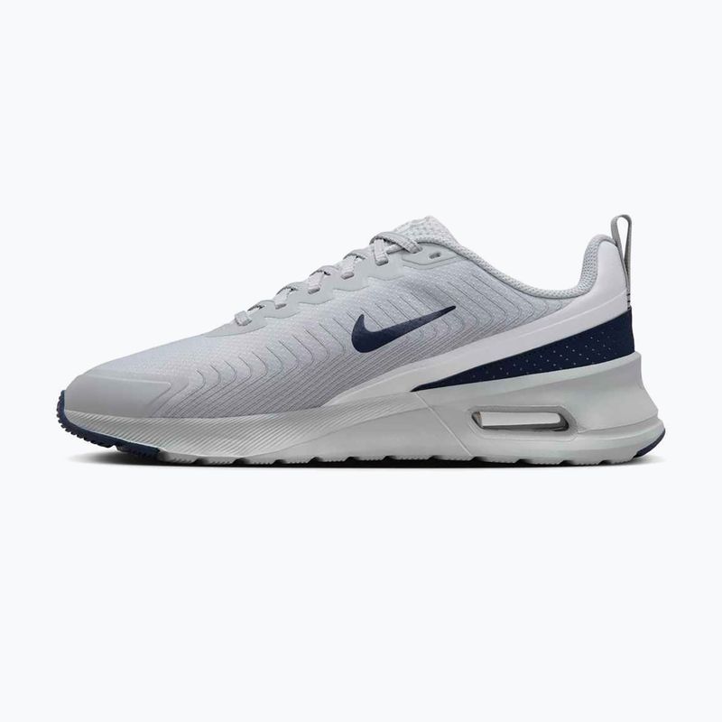 Men's shoes Nike Air Max Nuaxis light smoke grey/obsidian/cyber/white 9