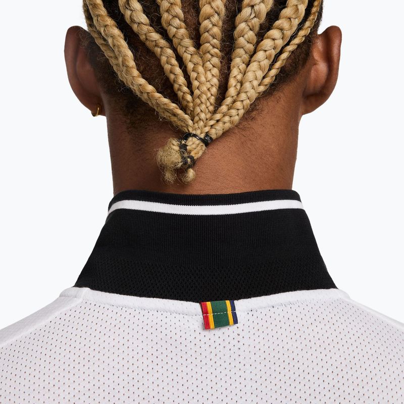 Men's tennis polo shirt Nike Court Heritage Polo white/black 5