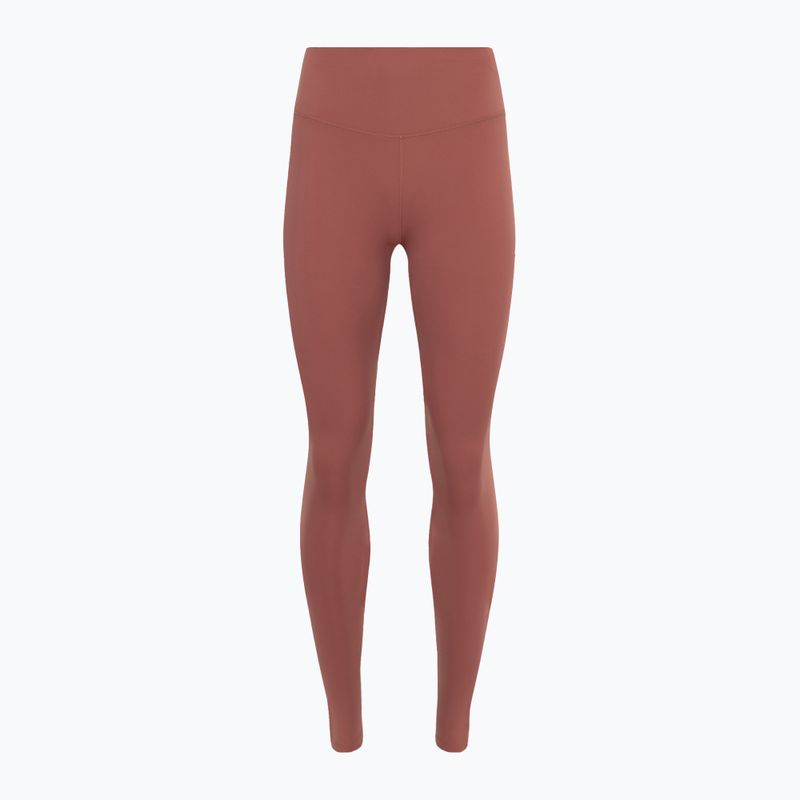 Women's Nike One High-Waisted Full Lenght leggings canyon pink/black