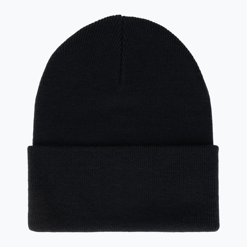 Winter hat Nike Peak Swoosh Beanie black/white 2