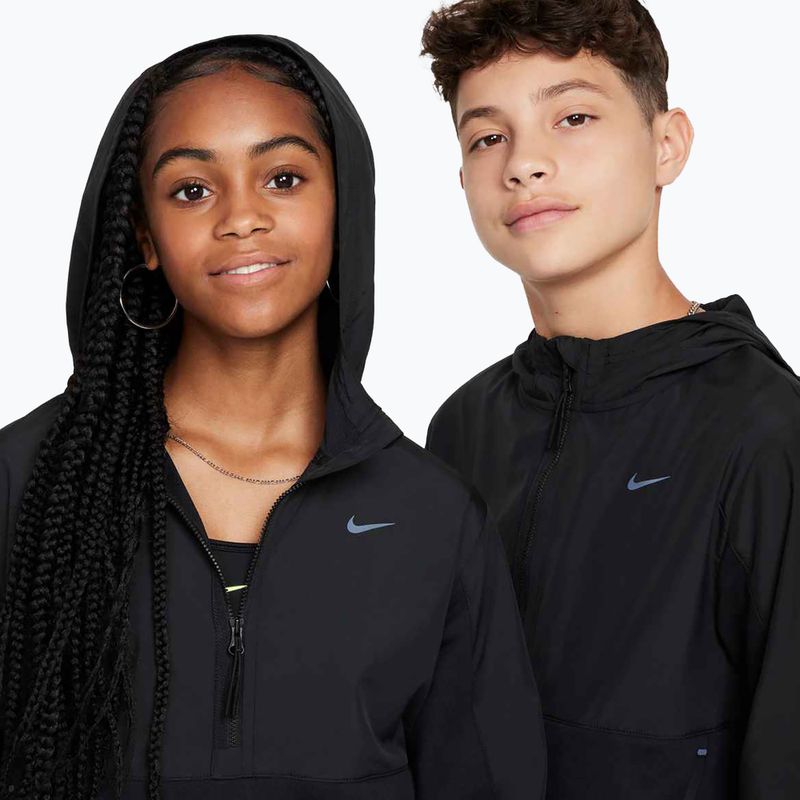 Children's sweatshirt Nike Sportswear City Utility EasyOn black/black 7
