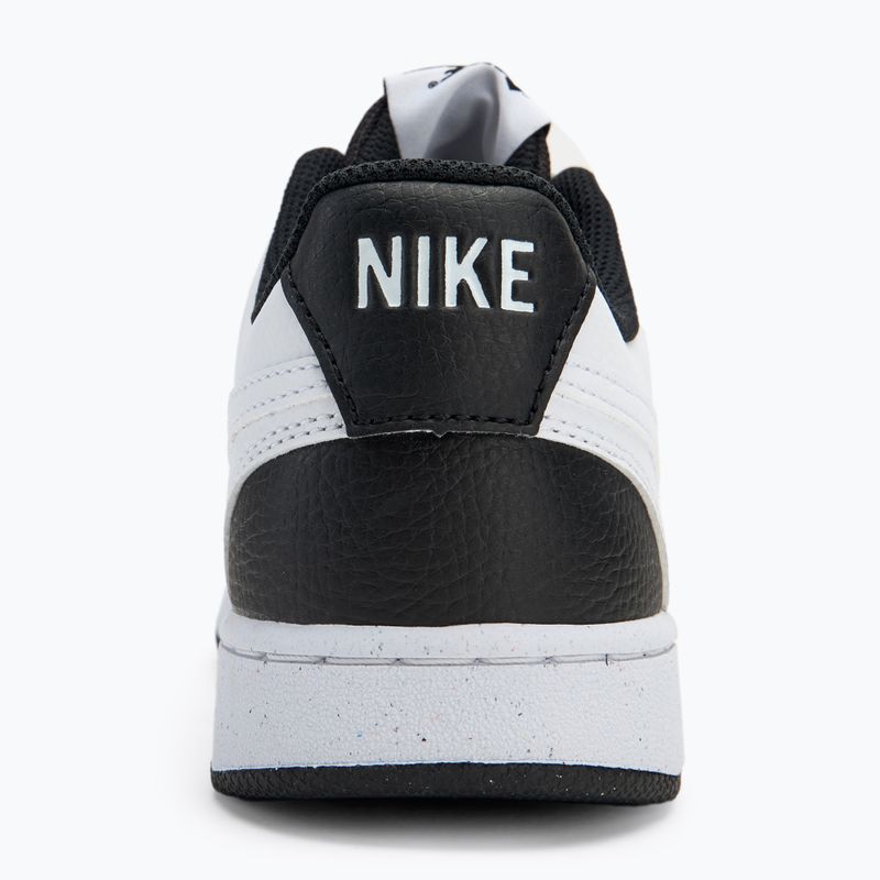 Nike Court Vision Low Next Nature black/white women's shoes 6