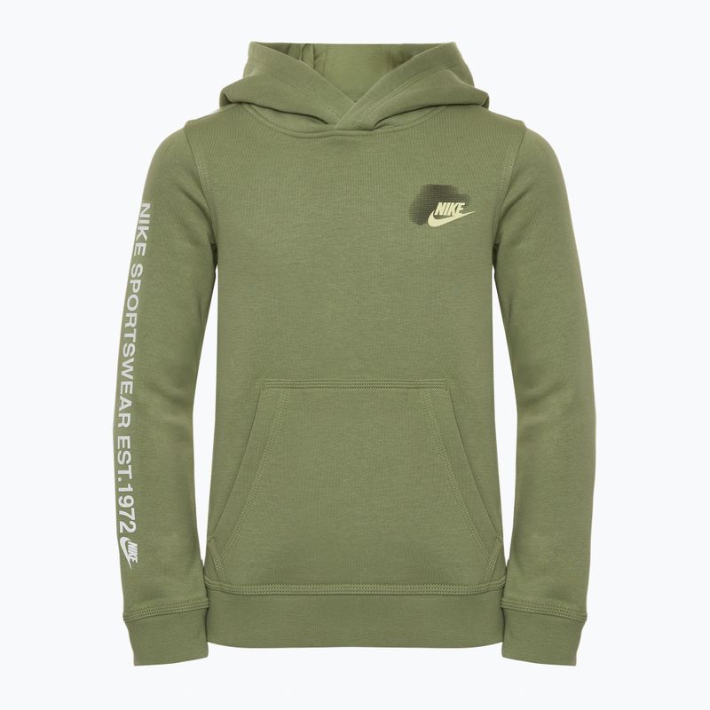 Nike Sportswear Standard Issue oil green children's sweatshirt