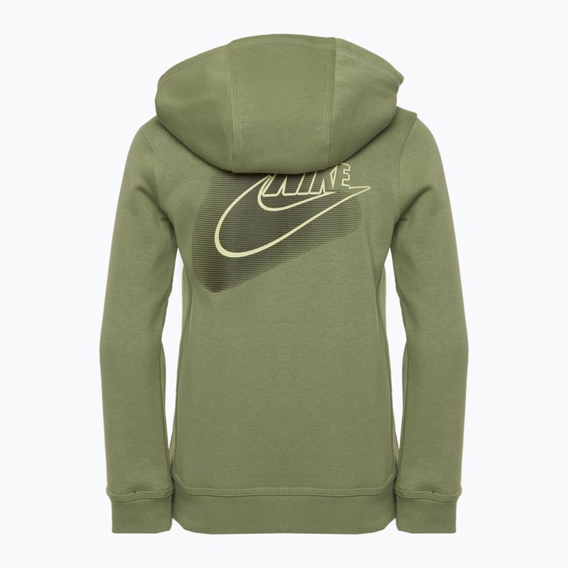 Nike Sportswear Standard Issue oil green children's sweatshirt 2