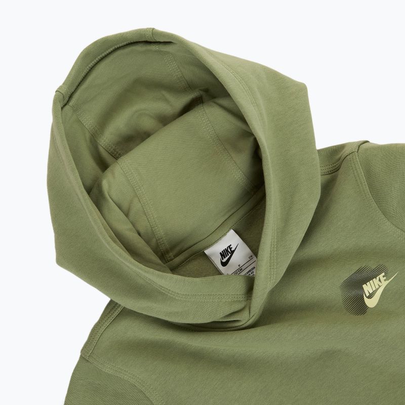 Nike Sportswear Standard Issue oil green children's sweatshirt 5