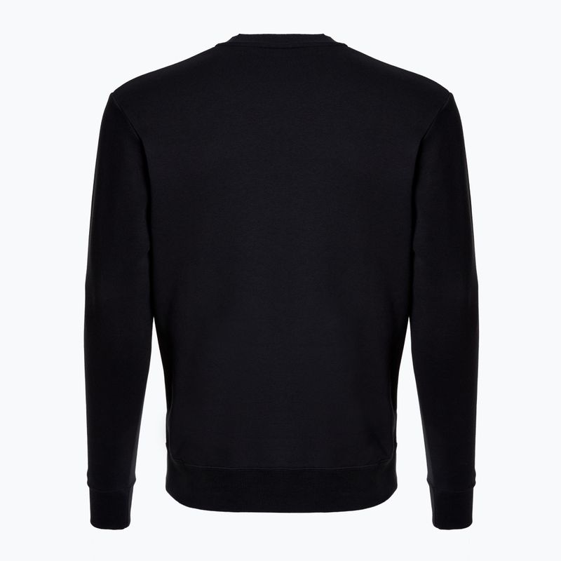 Men's Nike Sportstwear Air Crew-Neck sweatshirt black/metallic gold 2