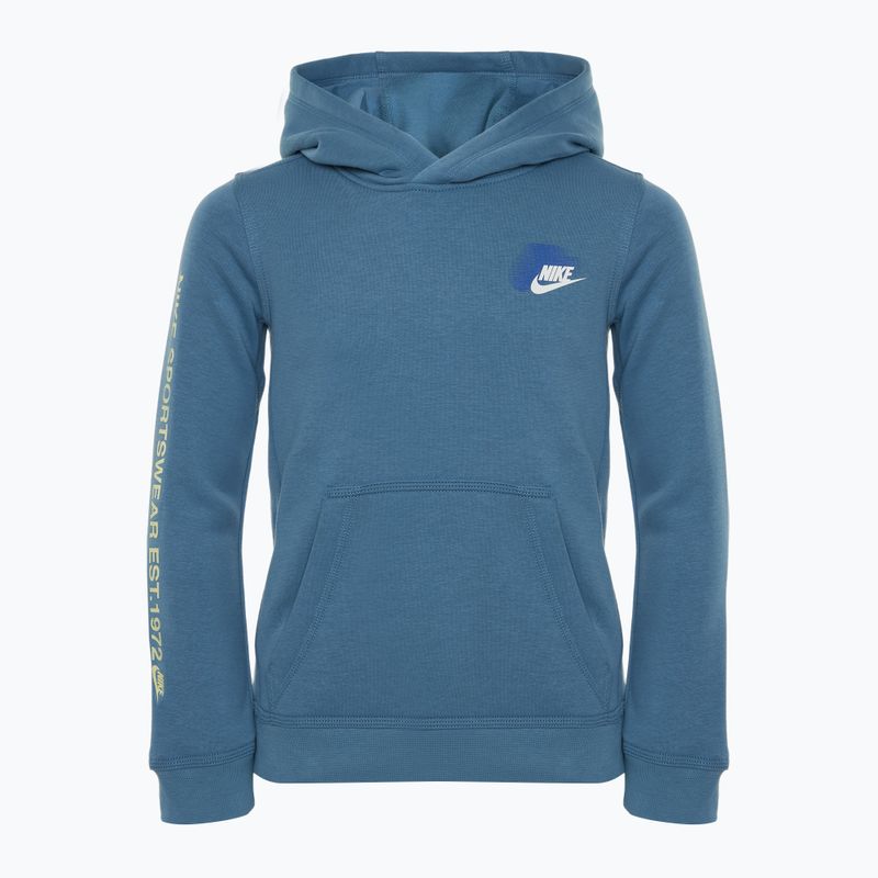 Nike Sportswear Standard Issue children's sweatshirt aegean storm