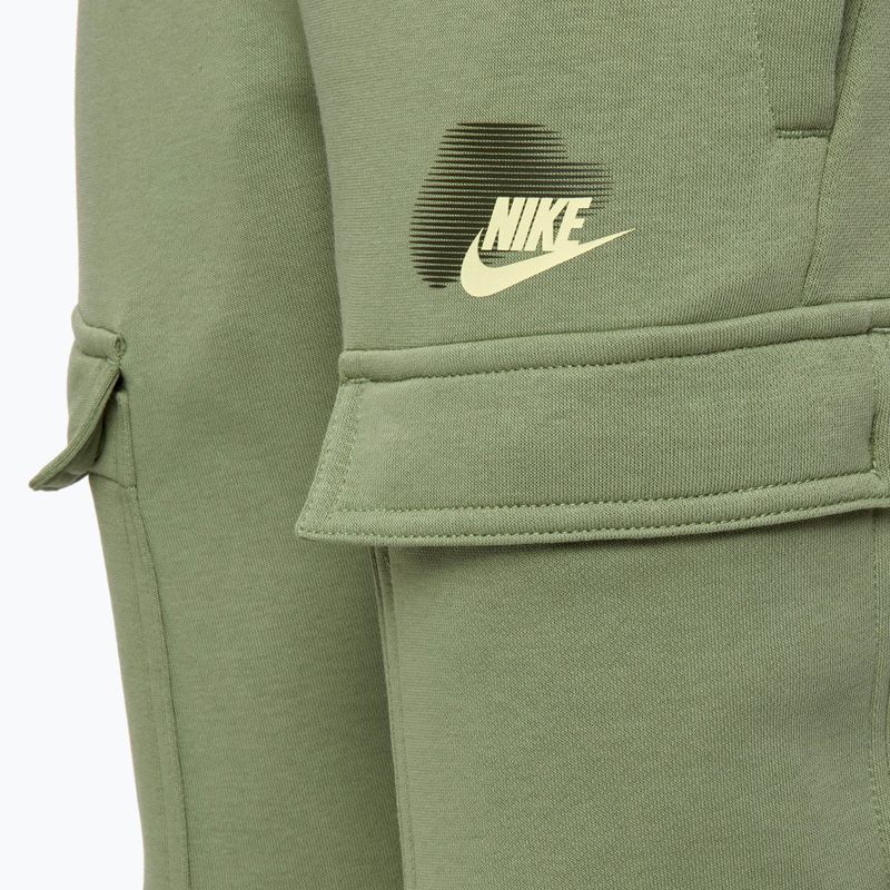 Nike Sportswear Standard Issue Cargo oil green children's trousers 3